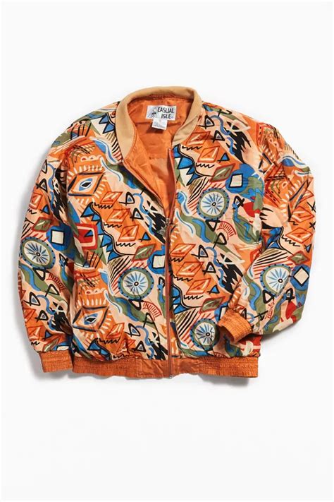 men's vintage silk bomber jacket